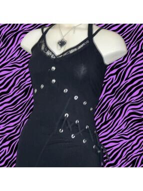 Poizen Industries Women's Black Dress